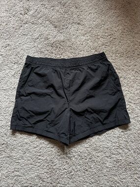 TNA Black Casual Elastic Waist Shorts